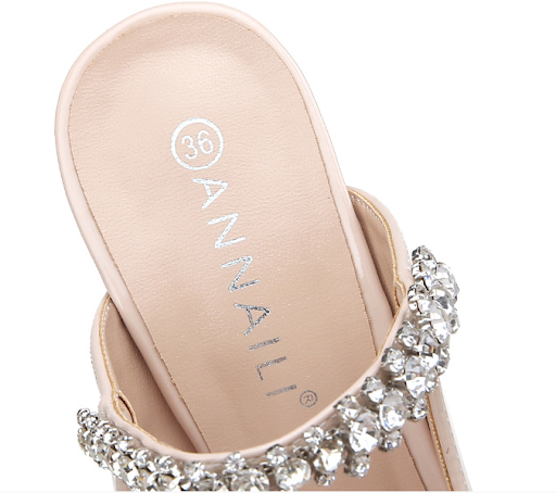 Title 2, European and American new pointed rhinestone hi...