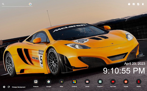 Mclaren Wallpaper New Tab