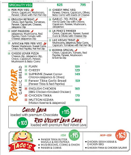 La Pino'z Pizza menu 1