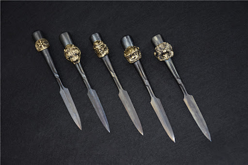 Title 2, Home Creative Six-pointed Star Tea Knife for lo...