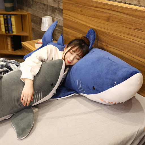 Title 1, Domestic Fashionable Big Shark Plush Toy Doll, ...