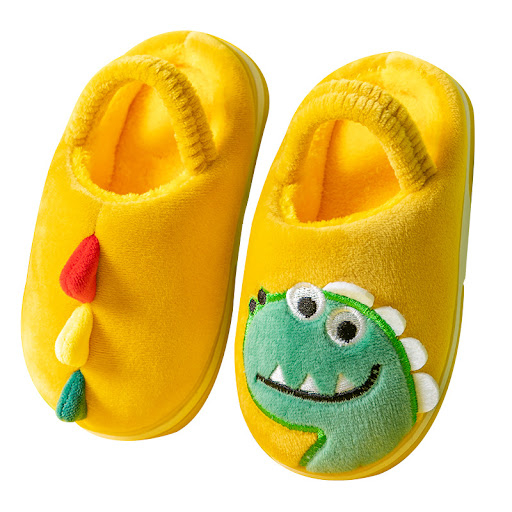 Title 2, Childrens Autumn and Winter Home Slippers, coz...