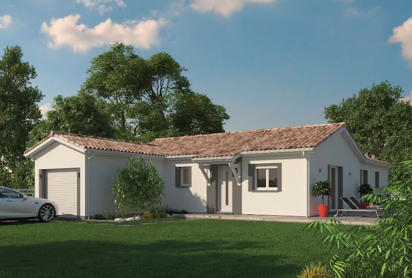  Vente Terrain + Maison - Terrain : 480m² - Maison : 91m² à La Lande-de-Fronsac (33240) 