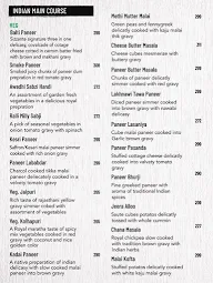 Sizzante- Sizzlers & More menu 1