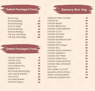 The Sugarr & Spice menu 3