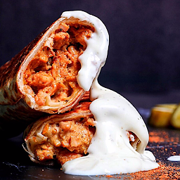 Caramelized Chicken Shawarma Wrap 