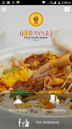 Godavari USA-Food Delivery APP