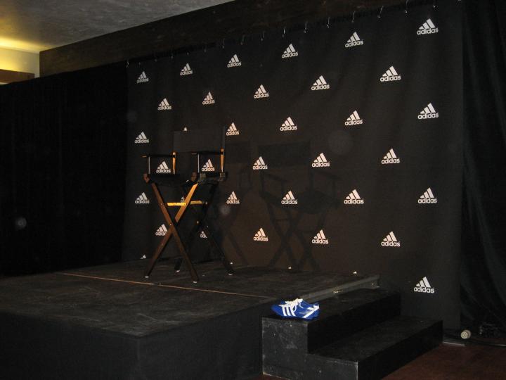 adidas - adidas background at press