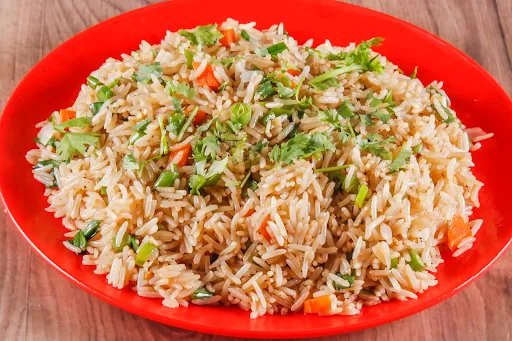 Veg Fried Rice with Veg Manchurian