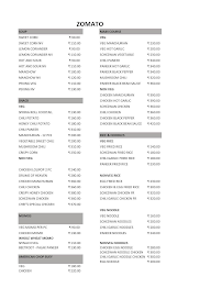 The Lucknow Canteen menu 1