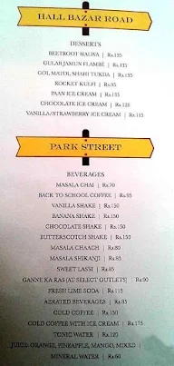 Khaaja Chowk menu 7