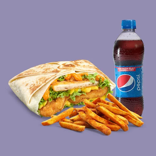 Hot & Cheesy Crunchwrap Meal - Non Veg