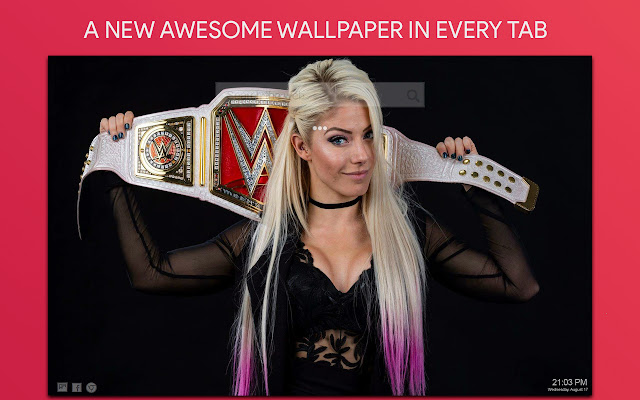 Alexa Bliss Wallpaper HD Custom New Tab