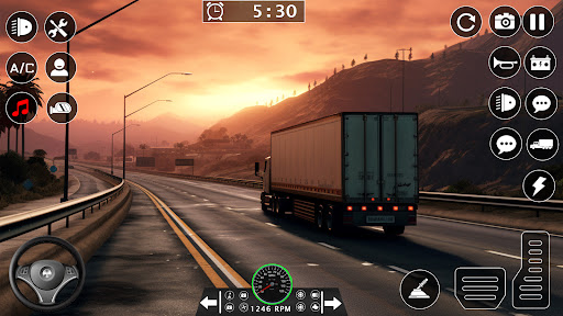 Screenshot Euro Truck Sim Truck Game 3d