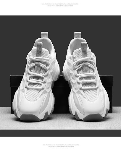 Title 4, Trendy All Match Increased Daddy Casual Sneaker...