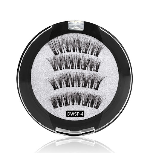 Title 10, Four Magnet Magnetic False Eyelashes Effortless...