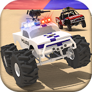 Police Offroad Chase Truck  Icon