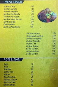 Bombay Garden Restuarant menu 1