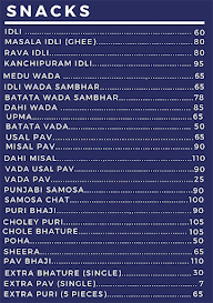 Krishna's Cafe menu 3