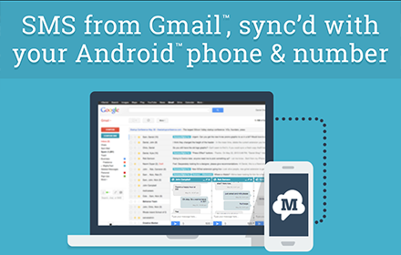 SMS from Gmail ™ & Facebook™ (MightyText) Preview image 0