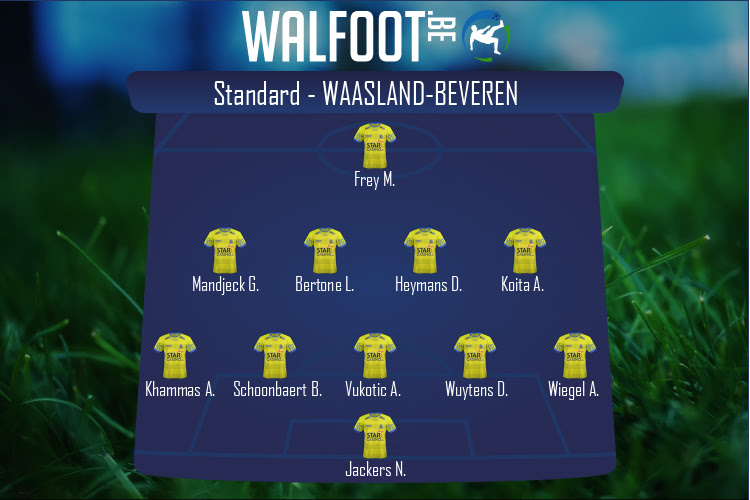 Composition SK Beveren | Standard - SK Beveren (11/01/2021)