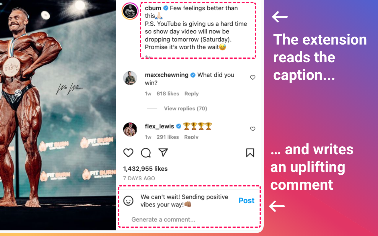 Comment Generator for Instagram Preview image 4