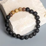 Drawing stone bracelet