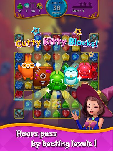 Jewel Witch - Best Funny Three Match Puzzle Game screenshots 16