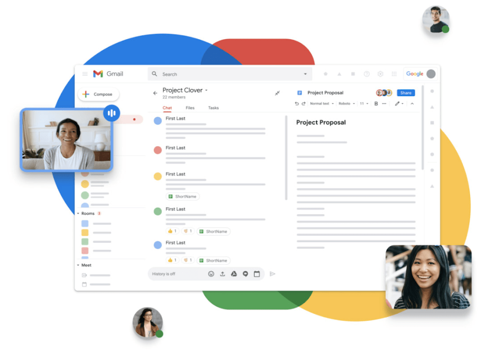 Gmail adalah pusat ruang kerja Anda