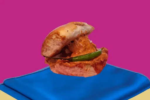 Vada Pav In Tandoori Sauce