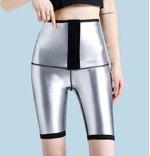 Title 3, Sauna Sweat Yoga Pants Compression Capri Shapew...