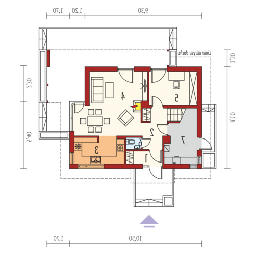 Liv 1 Leca® Dom - Rzut parteru