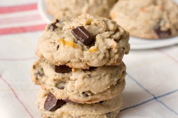 Dark Chocolate Orange Cookies