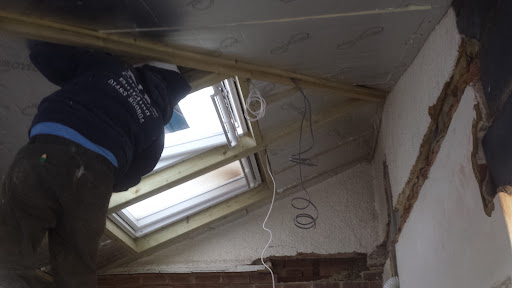 Vaulted ceiling on rear single storey extension