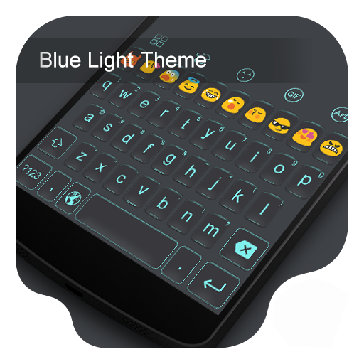 Blue light -Love Gifs Keyboard 個人化 App LOGO-APP開箱王