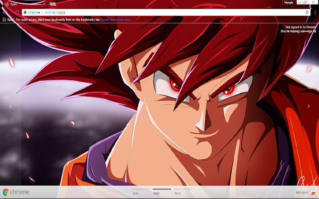 Dragon Ball Super 1366x768 chrome extension