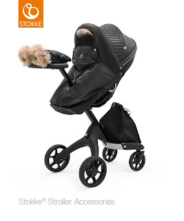 Зимний набор для коляски Winter Kit Black Onyx черный оникс Stokke за 17 592 руб.