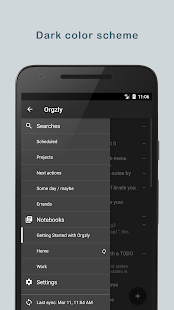  Orgzly: Notes & To-Do Lists – Vignette de la capture d'écran  