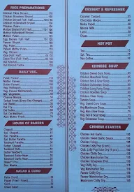 Voice Of India Restaurant menu 6