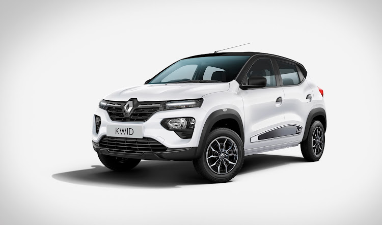 The new Renault Kwid Ultra Ltd Edt gets a contrasting paint finish and alloy wheels.