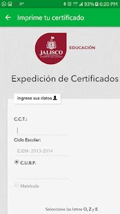 Consulta Escolar Jalisco 2.01 apk