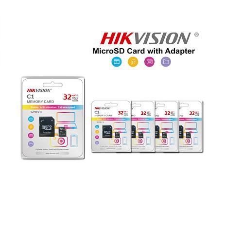 Thẻ Nhớfreeshipthẻ Nhớ Micro Sd Hikvision 32Gb 92Mb/S Class 10 - Hàng Chính Hãng