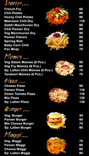 Lalten Restaurant Evam Bhojnalay menu 