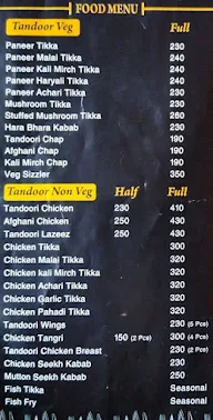 Delhi Darbar menu 1