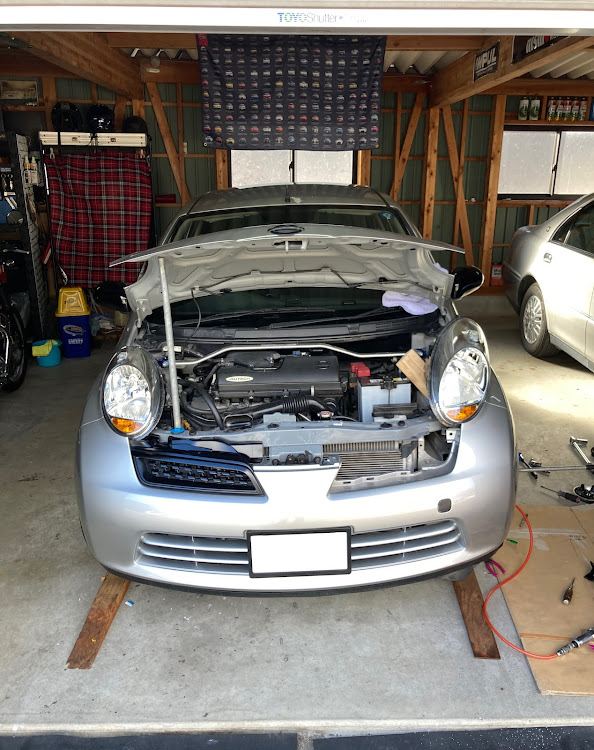 マーチのLEDライト・DIYに関するカスタム事例の投稿画像1枚目