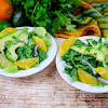 Thumbnail For Two Plates Of Avocado Citrus Salad.