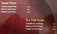 Vitthal The Family Paan Shop menu 7