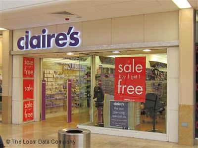 Brig afsnit pin Claire's on Cathedral Walk - Fashion Accessories in City Centre, Cardiff  CF10 2DS
