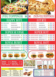 Halal Pizza Time menu 1