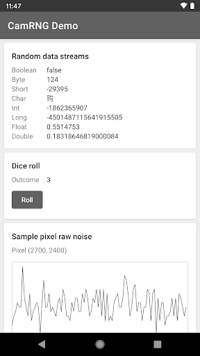 CamRNG Demo